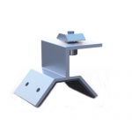 Trapezoidalny zacisk wspornika fotowoltaicznego